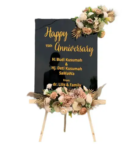Papan Bunga Akrilik Cipurut